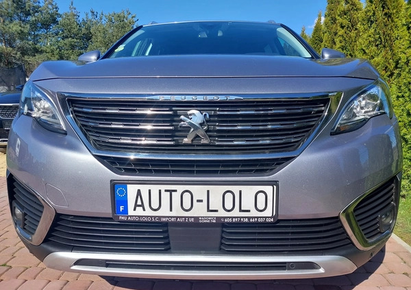 Peugeot 5008 cena 71500 przebieg: 167000, rok produkcji 2018 z Łazy małe 436